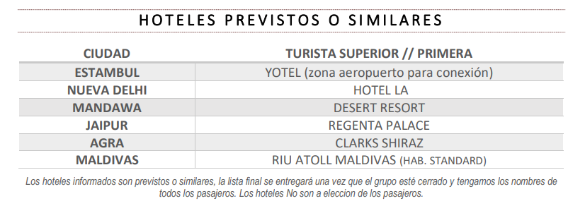 INDIA Y MALDIVAS CON ALL INCLUSIVE - 13 DE ENERO 2027 - imagen 2