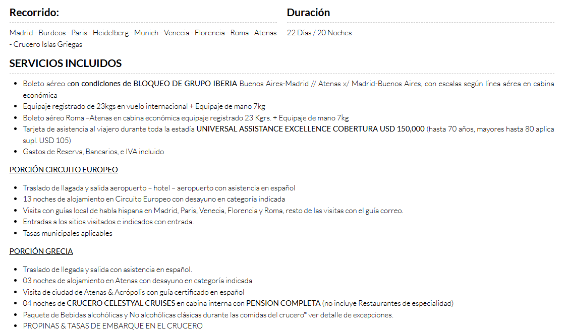 MEGA EUROPA CON CRUCERO ISLAS GRIEGAS - 8 Mayo 2027 - imagen 2