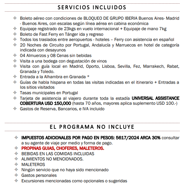 PORTUGAL, ANDALUCIA Y MARRUECOS - 16 MARZO 2027 - imagen 2